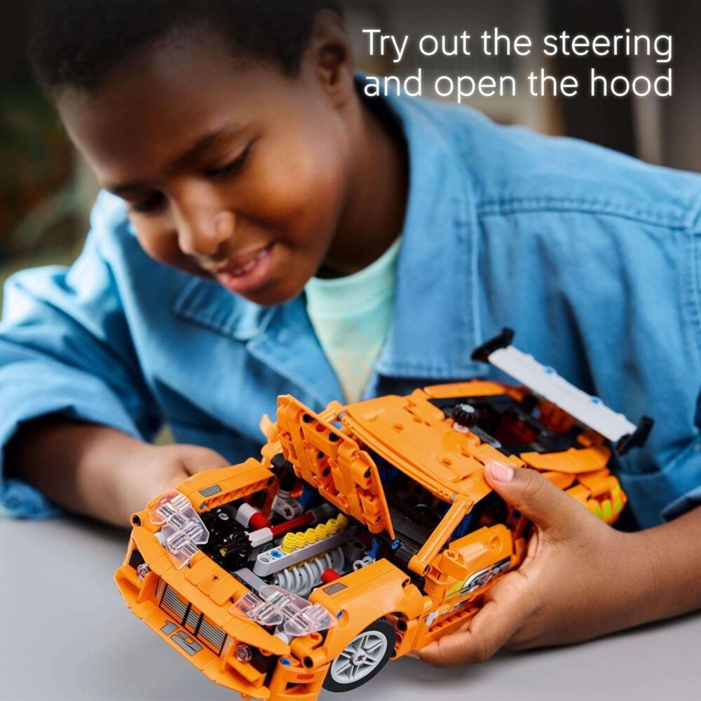 LEGO Technic Fast and Furious Toyota Supra MK4 Building Kit - Image 7