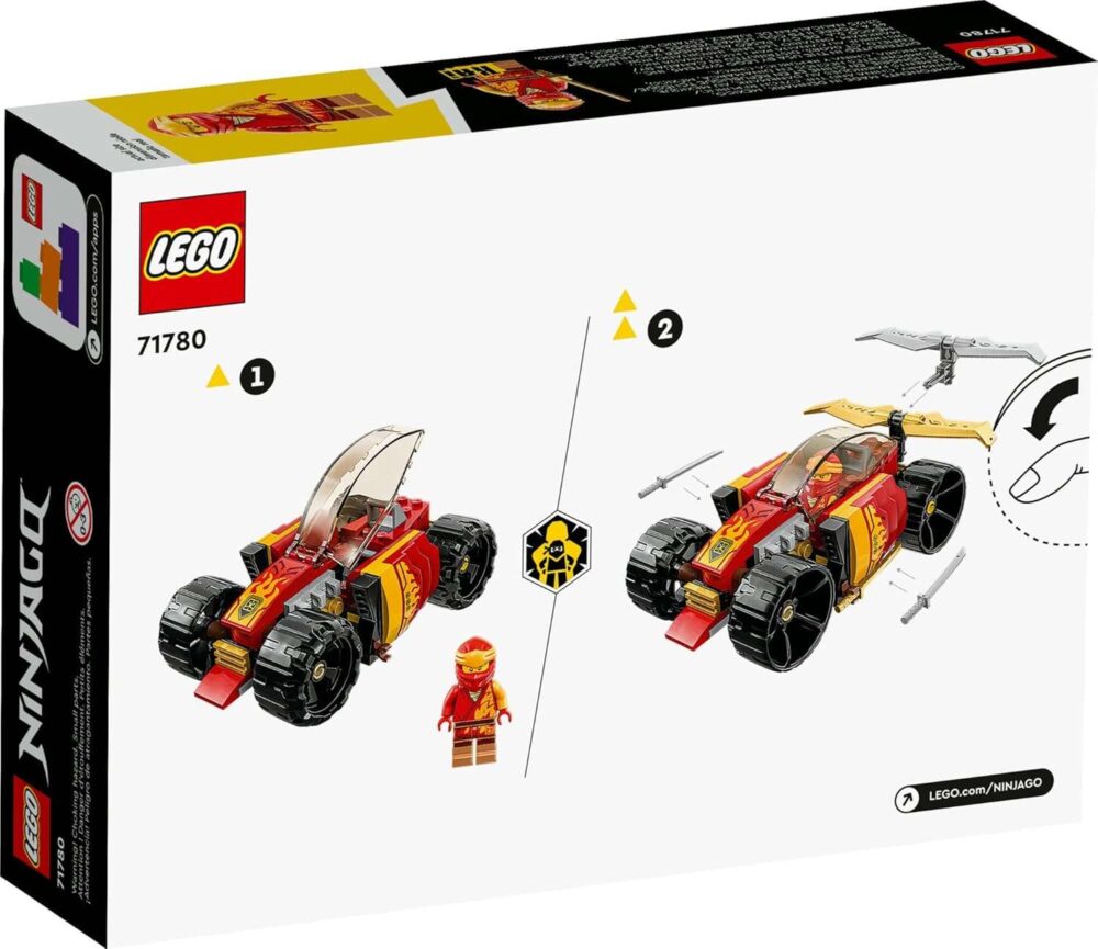 Lego NINJAGO Kai's Ninja Race Car EVO - Image 7