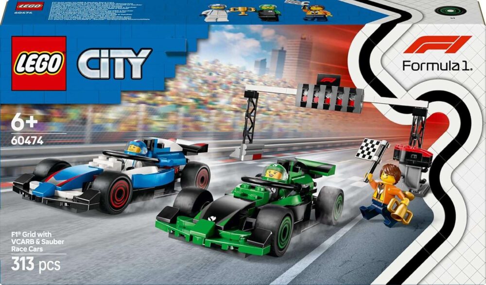 LEGO City F1 Grid with VCARB & Sauber Race Cars - Image 9