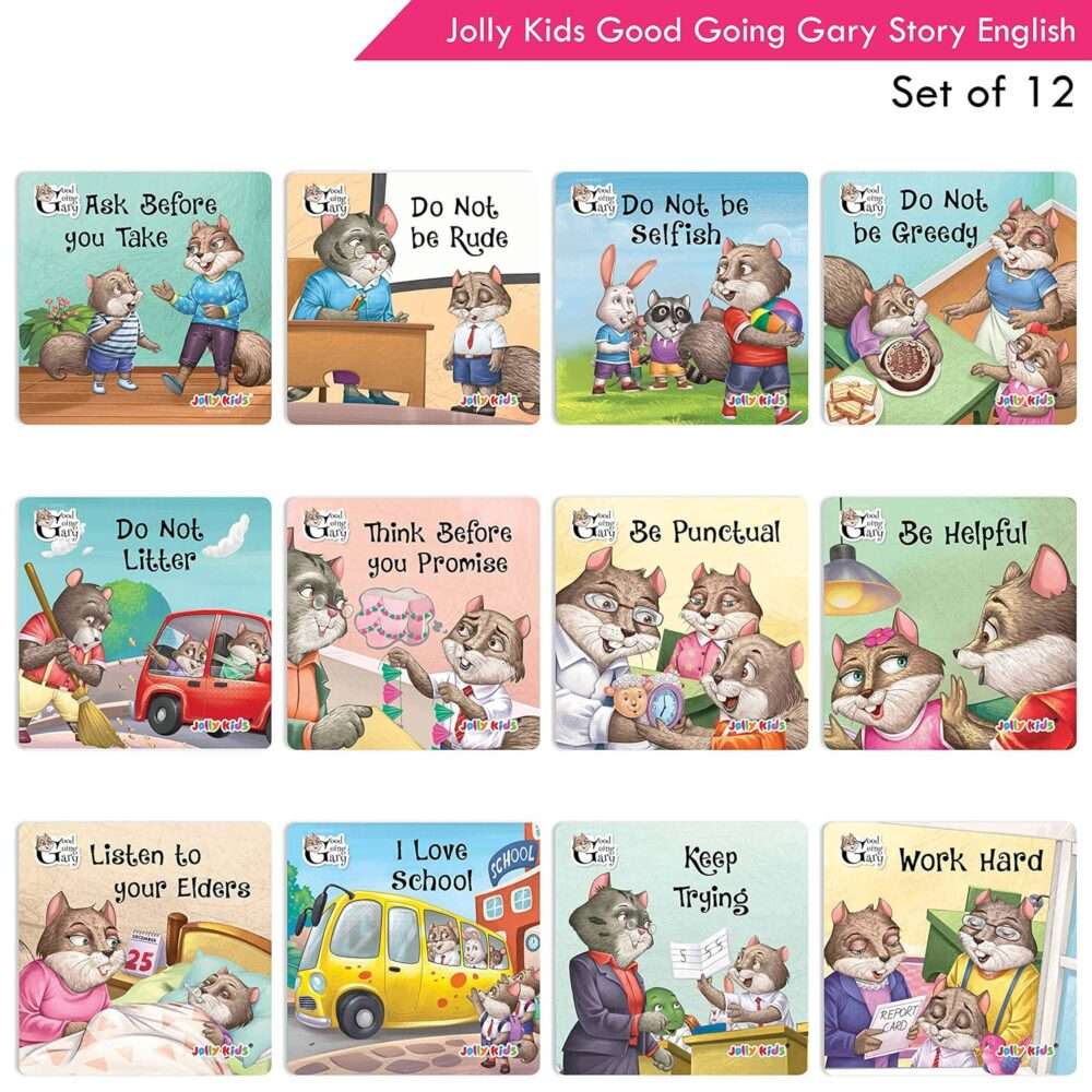 Jolly Kids - Good Going Gary Character Building English Stories - Assorted - Image 2