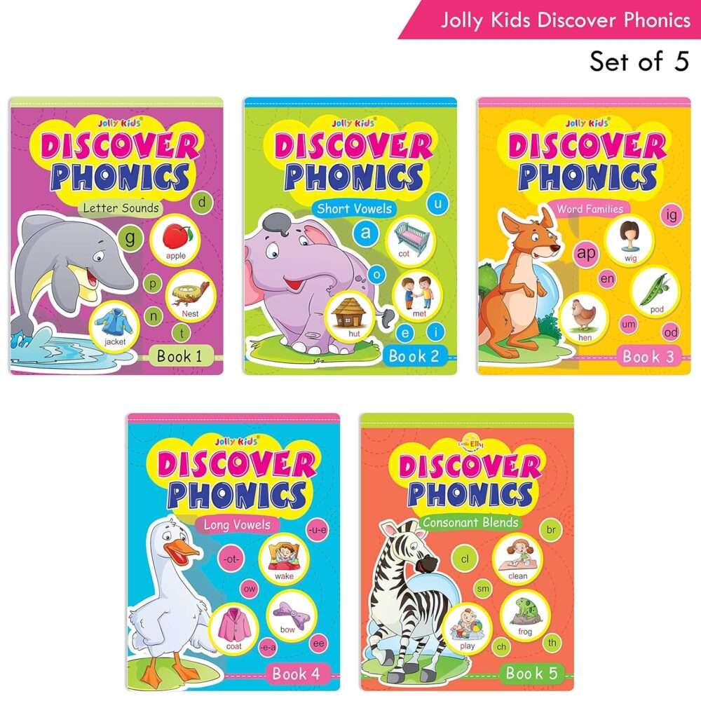 Jolly Kids - Discover Phonics Book - Assorted - Image 2
