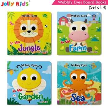 Jolly Kids - Wobbly Eyes Board Books - Assorted