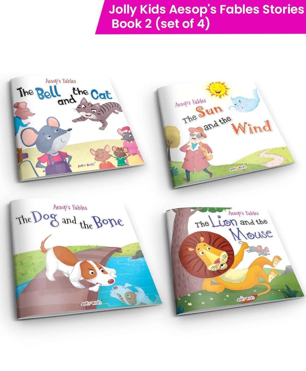 Jolly Kids - Aesop’s Fables English Short Stories Book - Assorted - Image 2