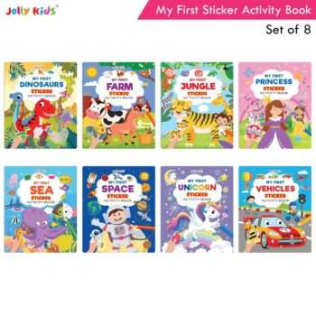 Jolly Kids - My First Sticker Activity Book - Assorted