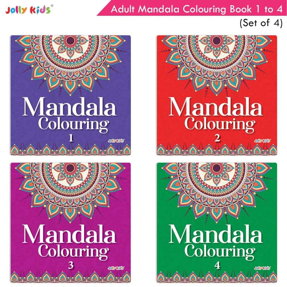 Jolly Kids - Adults Mandala Colouring Books - Assorted - Image 12