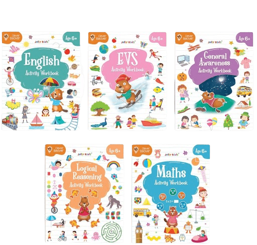 Jolly Kids - Clever Beaver Early Learning Activities Workbooks - Ages 6+