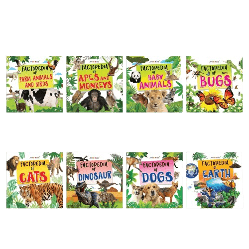 Jolly Kids - Factopedia Books Set - Assorted
