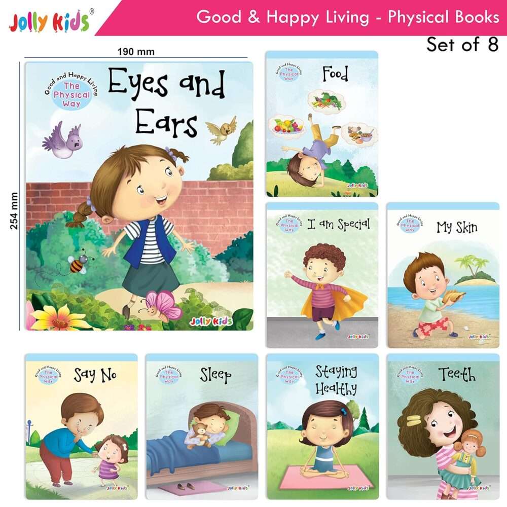 Jolly Kids - Good & Happy Living The Physical Way Short Stories Books - Assorted - Image 3