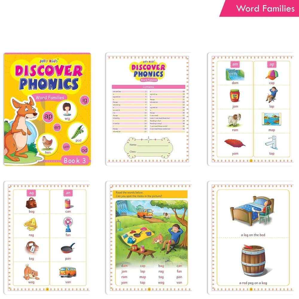 Jolly Kids - Discover Phonics Book - Assorted - Image 3