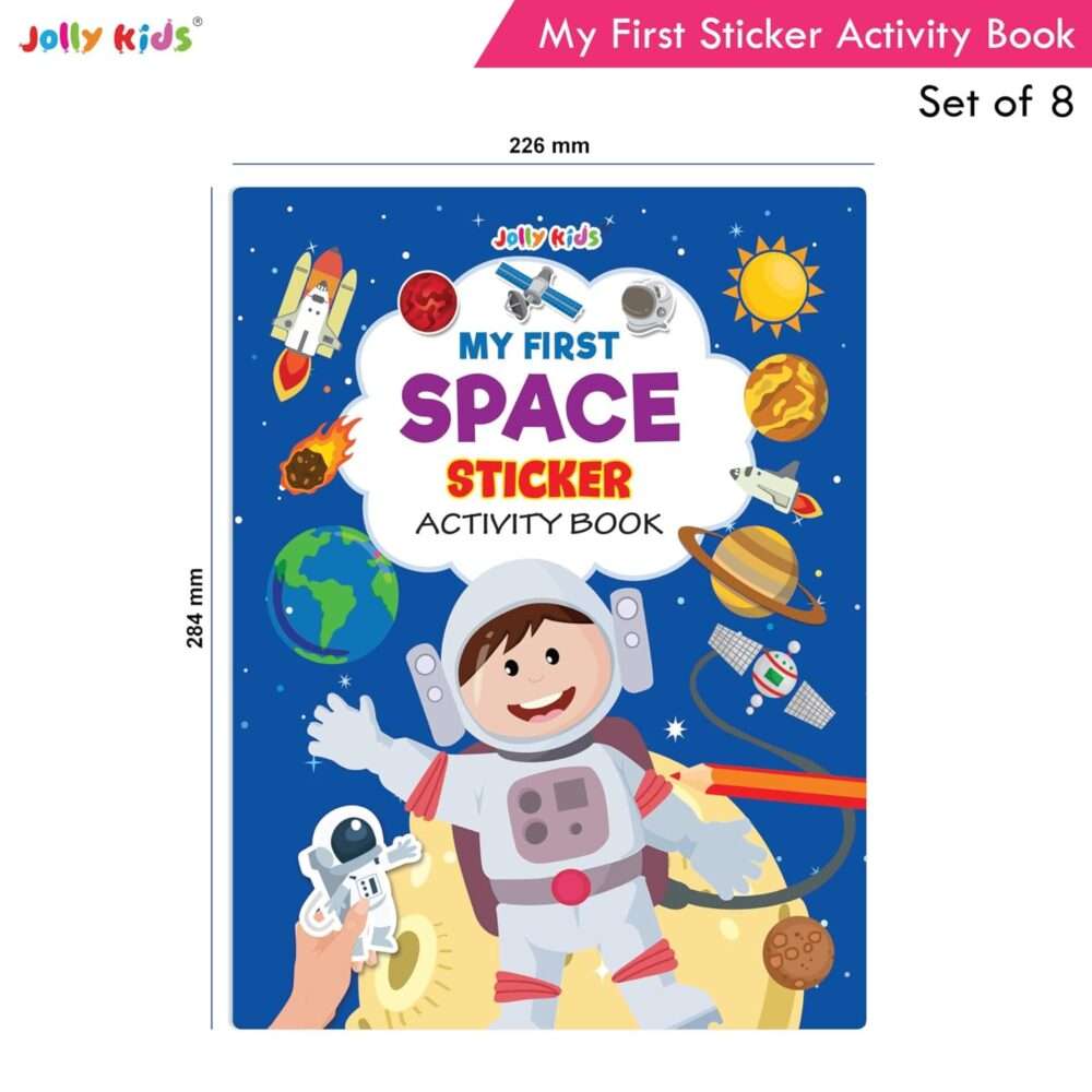 Jolly Kids - My First Sticker Activity Book - Assorted - Image 3