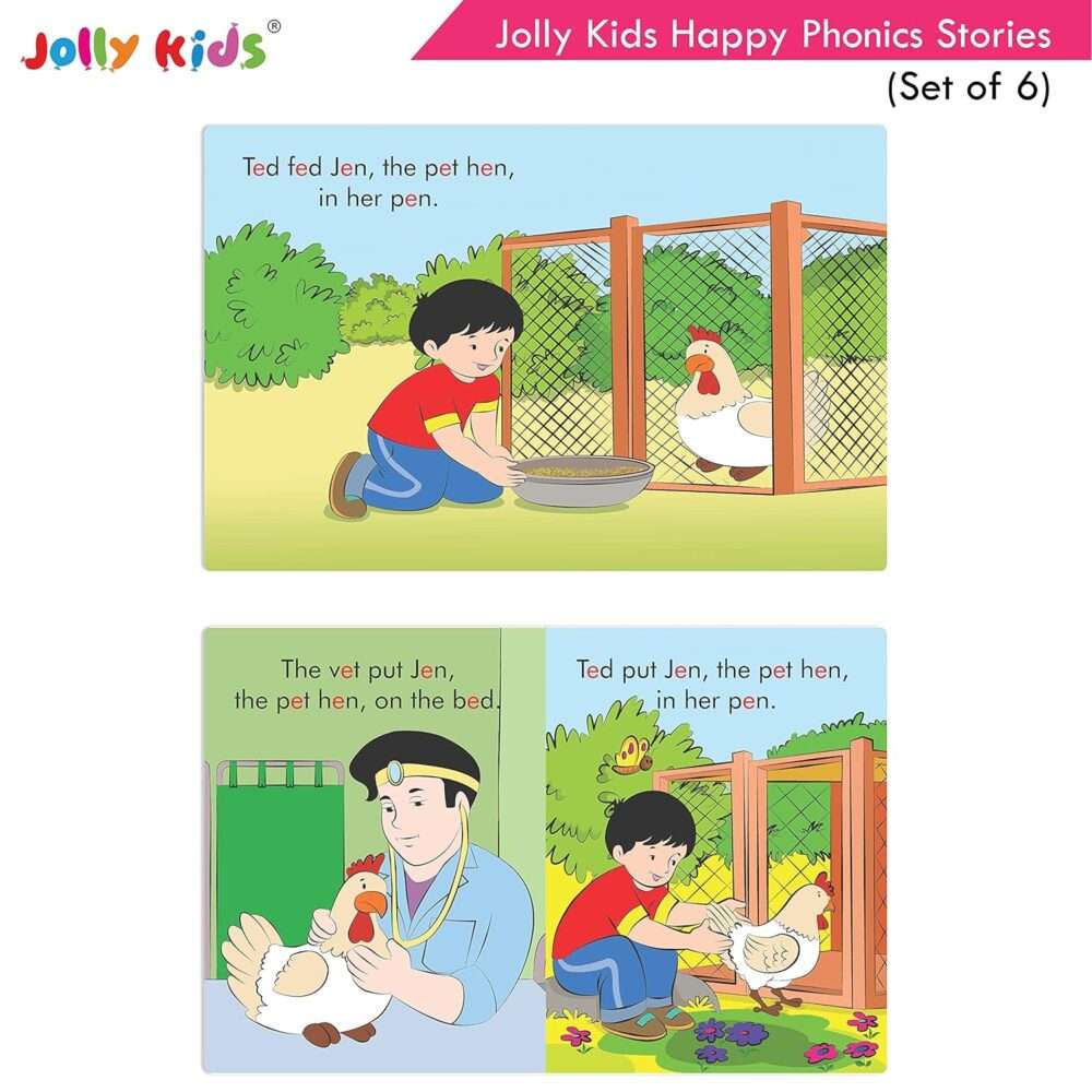 Jolly Kids - Read With Happy Phonics Stories - Assorted - Image 4