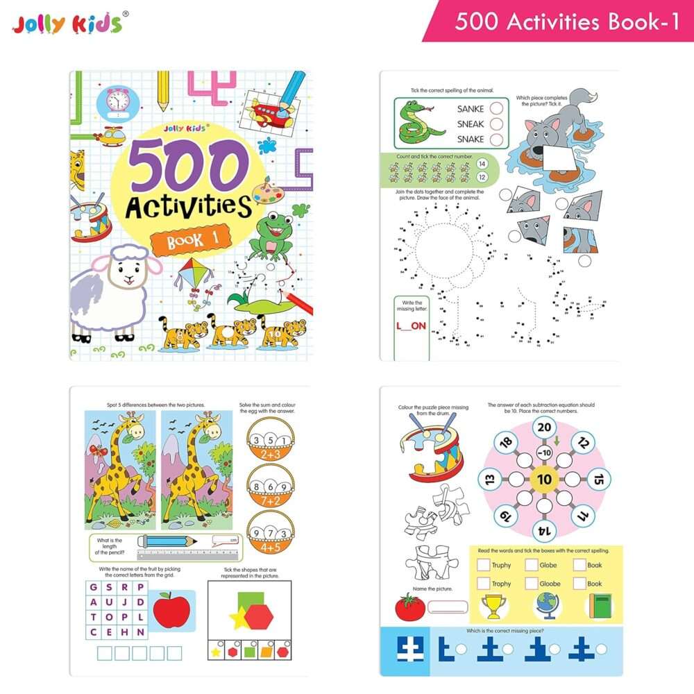 Jolly Kids - 500 Activities - Book 1 - Image 4