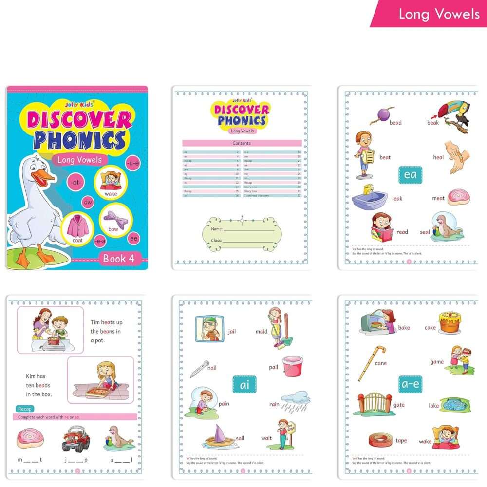 Jolly Kids - Discover Phonics Book - Assorted - Image 4