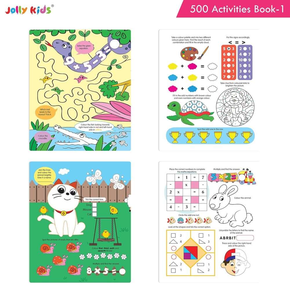 Jolly Kids - 500 Activities - Book 1 - Image 5