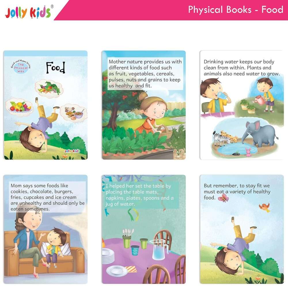 Jolly Kids - Good & Happy Living The Physical Way Short Stories Books - Assorted - Image 5