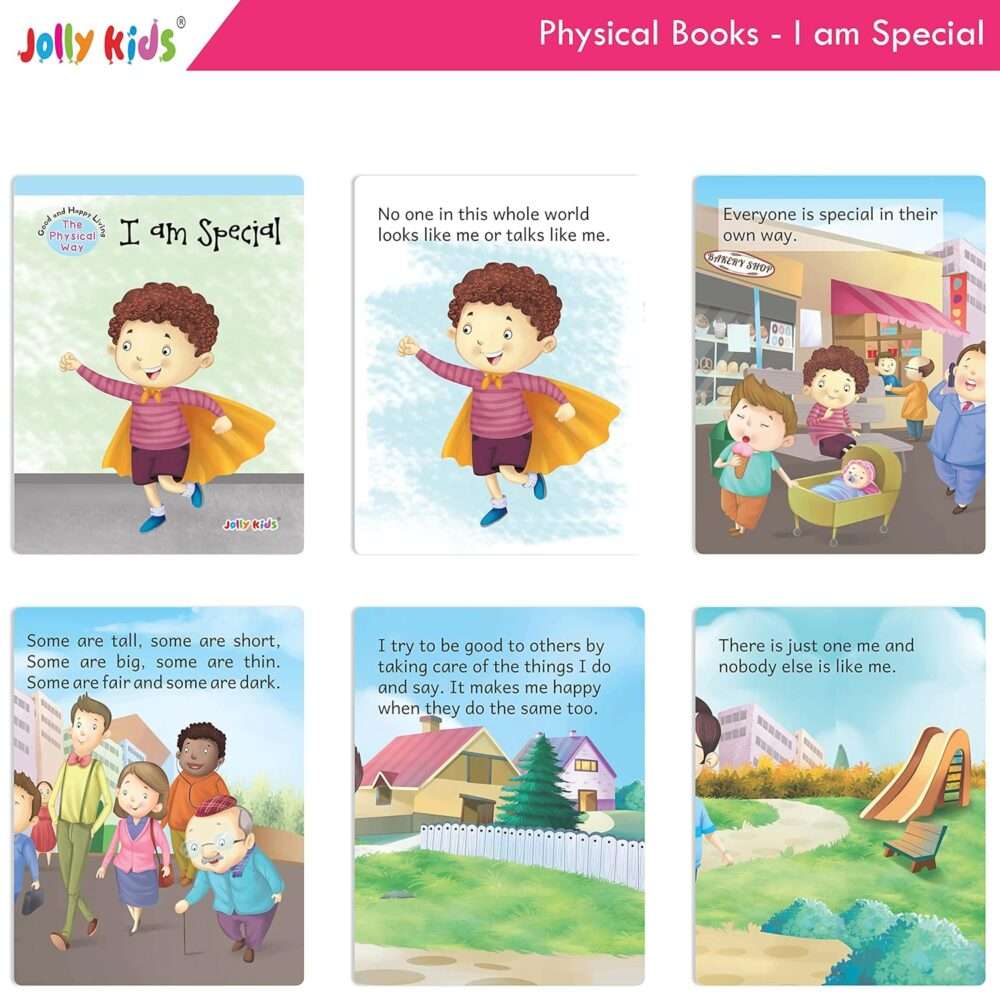 Jolly Kids - Good & Happy Living The Physical Way Short Stories Books - Assorted - Image 6