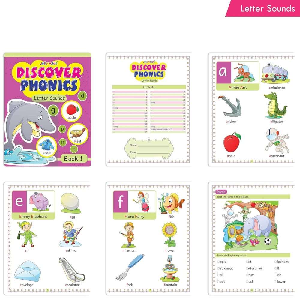 Jolly Kids - Discover Phonics Book - Assorted - Image 6