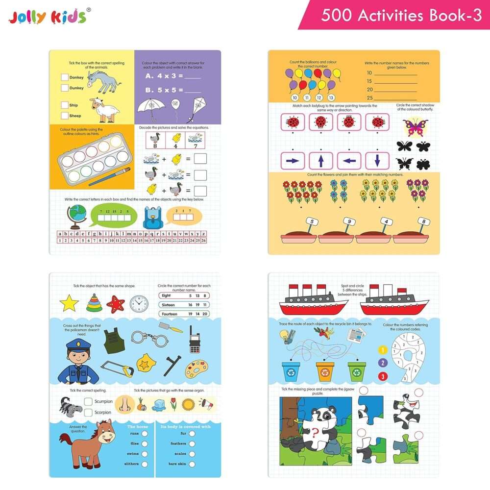 Jolly Kids - 500 Activities - Book 3 - Image 6
