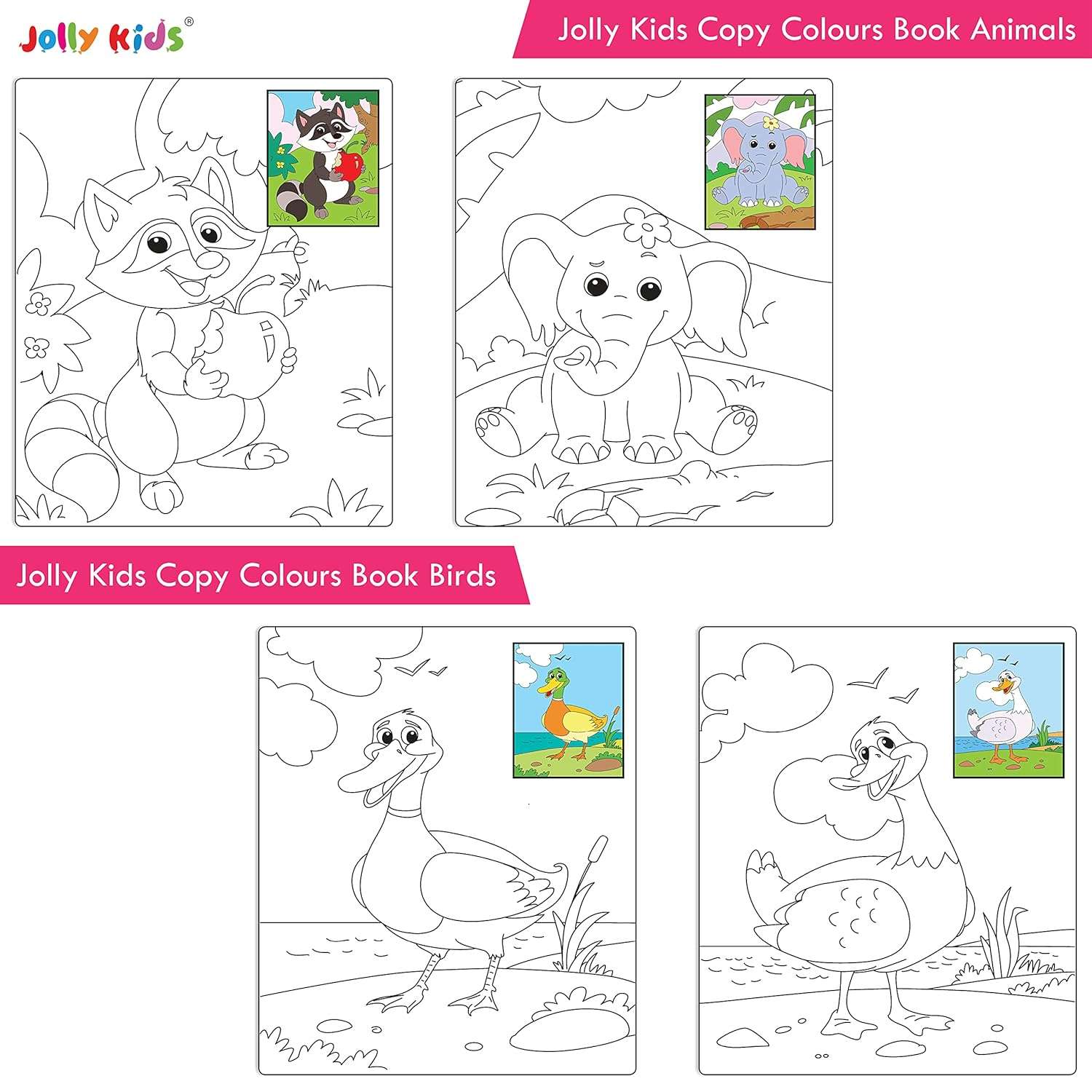 Jolly Kids - Copy Colour Theme Book - 32 Pages - Image 9