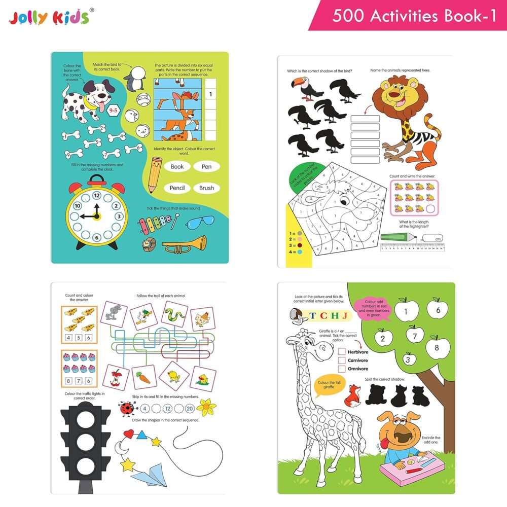Jolly Kids - 500 Activities - Book 1 - Image 7