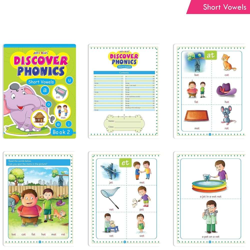 Jolly Kids - Discover Phonics Book - Assorted - Image 7