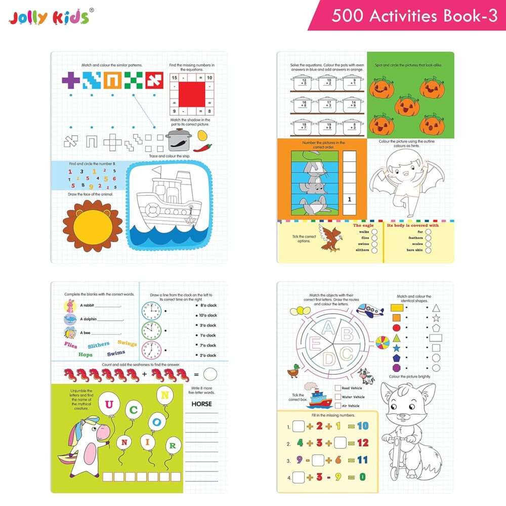 Jolly Kids - 500 Activities - Book 3 - Image 7