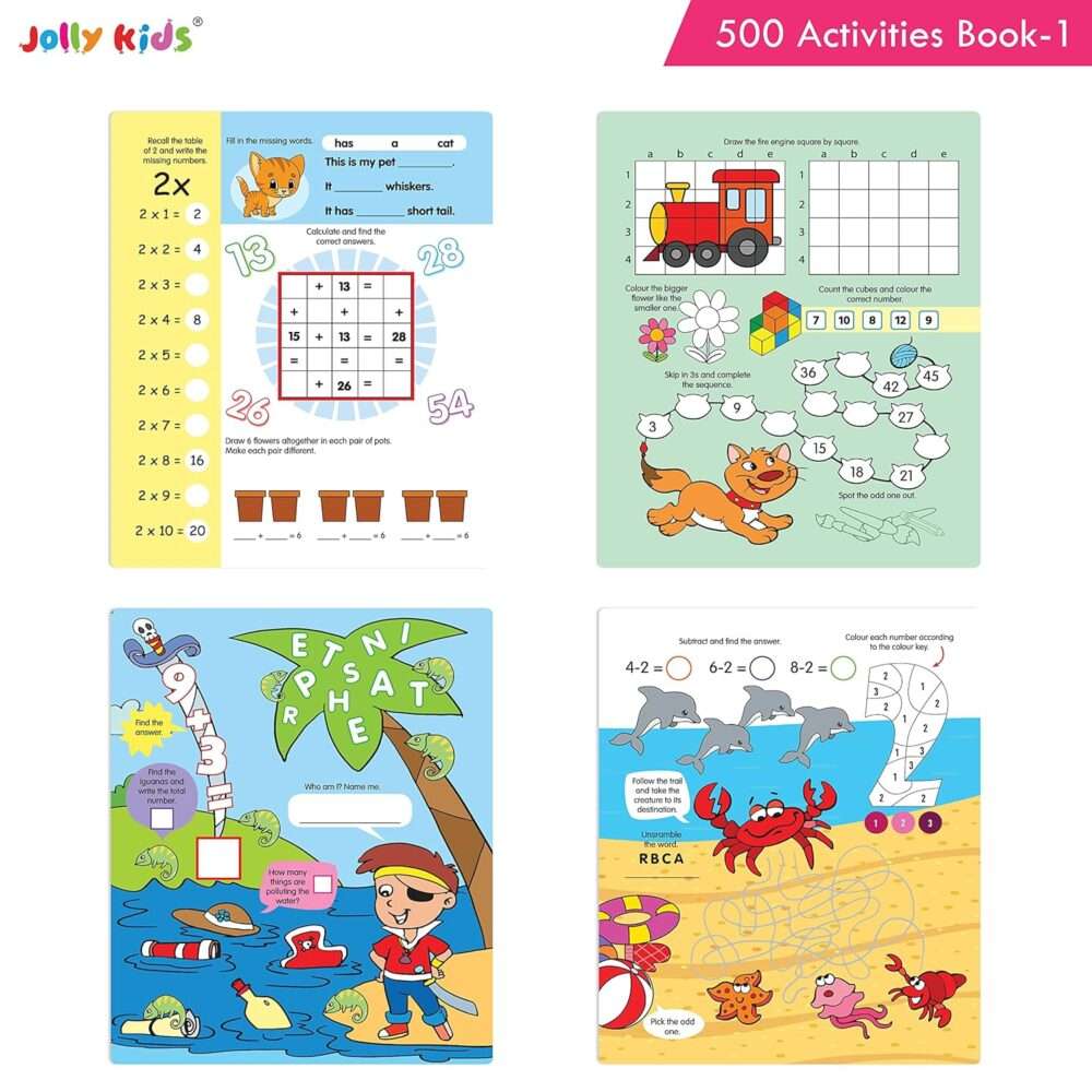 Jolly Kids - 500 Activities - Book 1 - Image 8