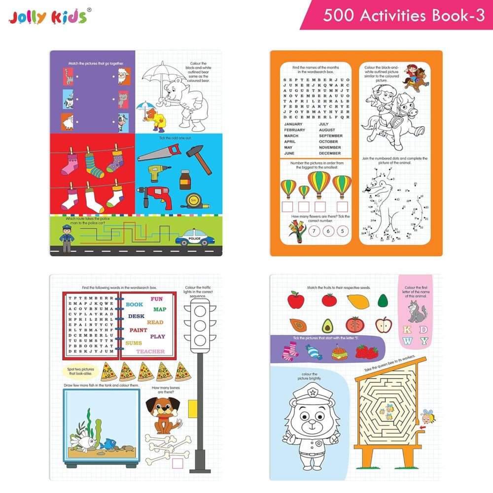 Jolly Kids - 500 Activities - Book 3 - Image 8