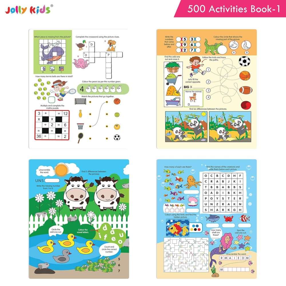 Jolly Kids - 500 Activities - Book 1 - Image 9