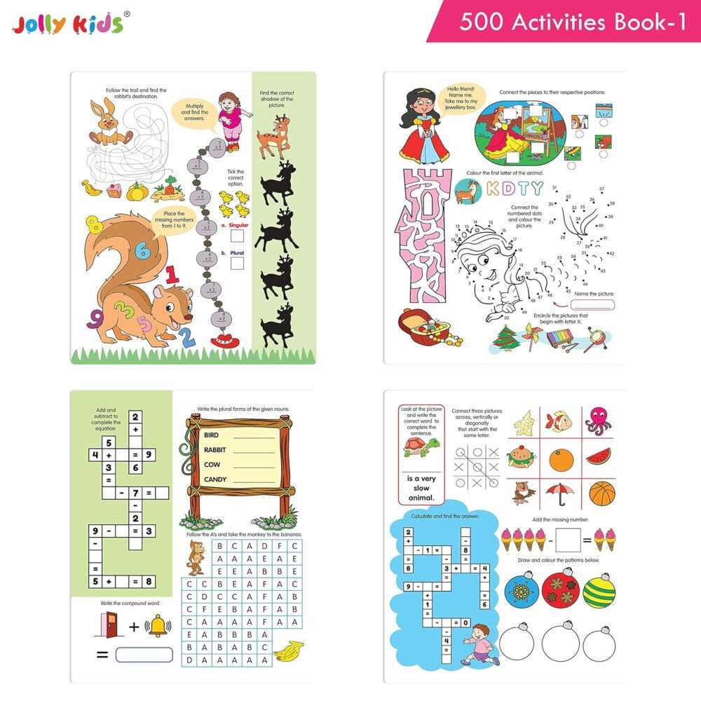 Jolly Kids - 500 Activities - Book 1 - Image 10