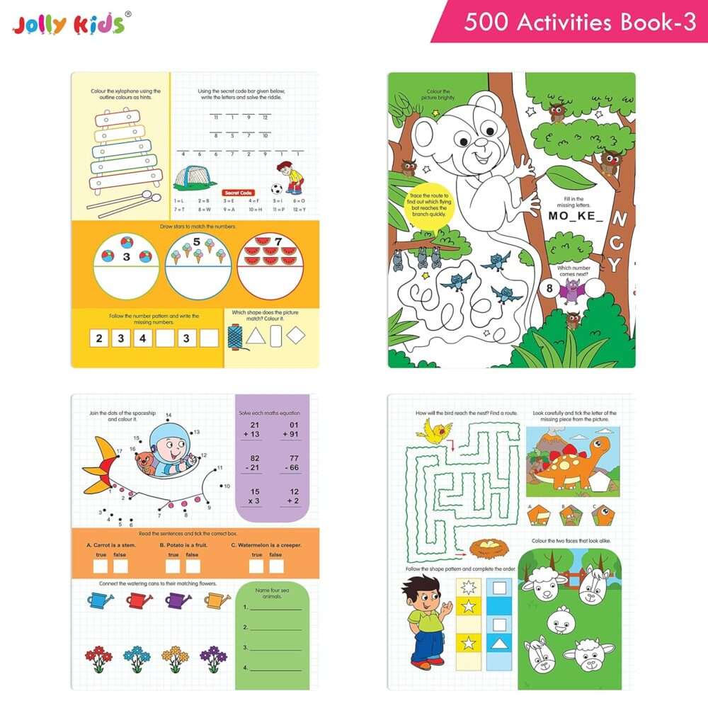 Jolly Kids - 500 Activities - Book 3 - Image 10