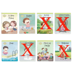 Jolly Kids - Good & Happy Living The Emotional Way Children Short Stories Books - Assorted