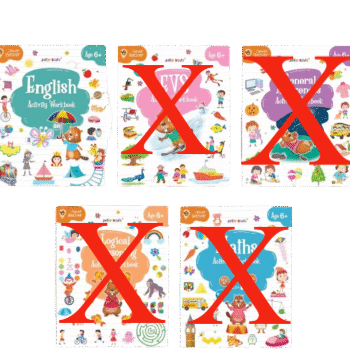 Jolly Kids - Clever Beaver Early Learning Activities Workbooks - Ages 6+