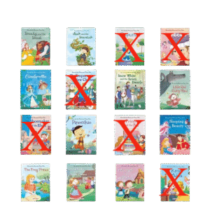 Jolly Kids - Beautifully Illustrated Fairy Tales Books - Assorted