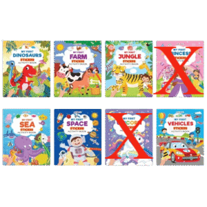 Jolly Kids - My First Sticker Activity Book - Assorted