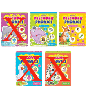 Jolly Kids - Discover Phonics Book - Assorted