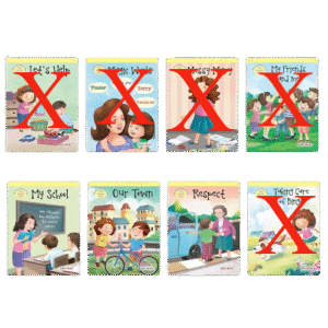 Jolly Kids - Good & Happy Living The Social Way Short Stories Books - Assorted