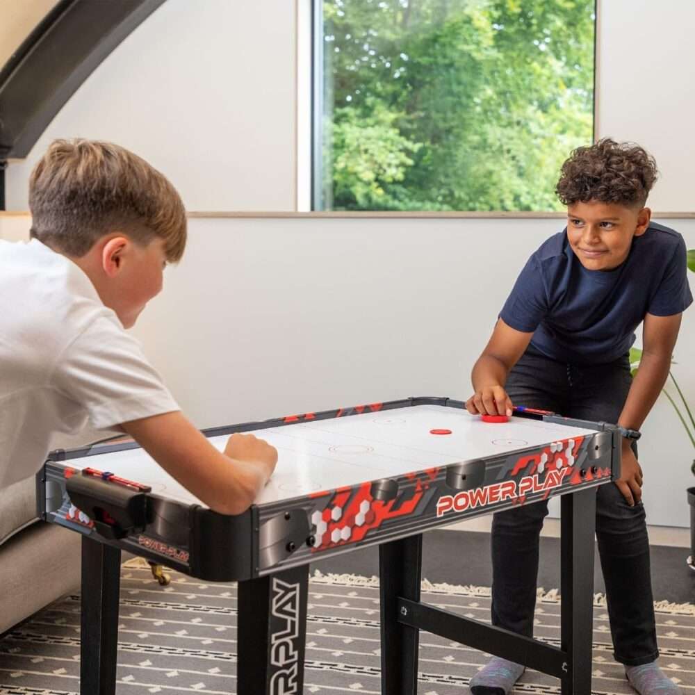 Power Play - 3ft Stand Up Air Hockey Table Game - Image 3