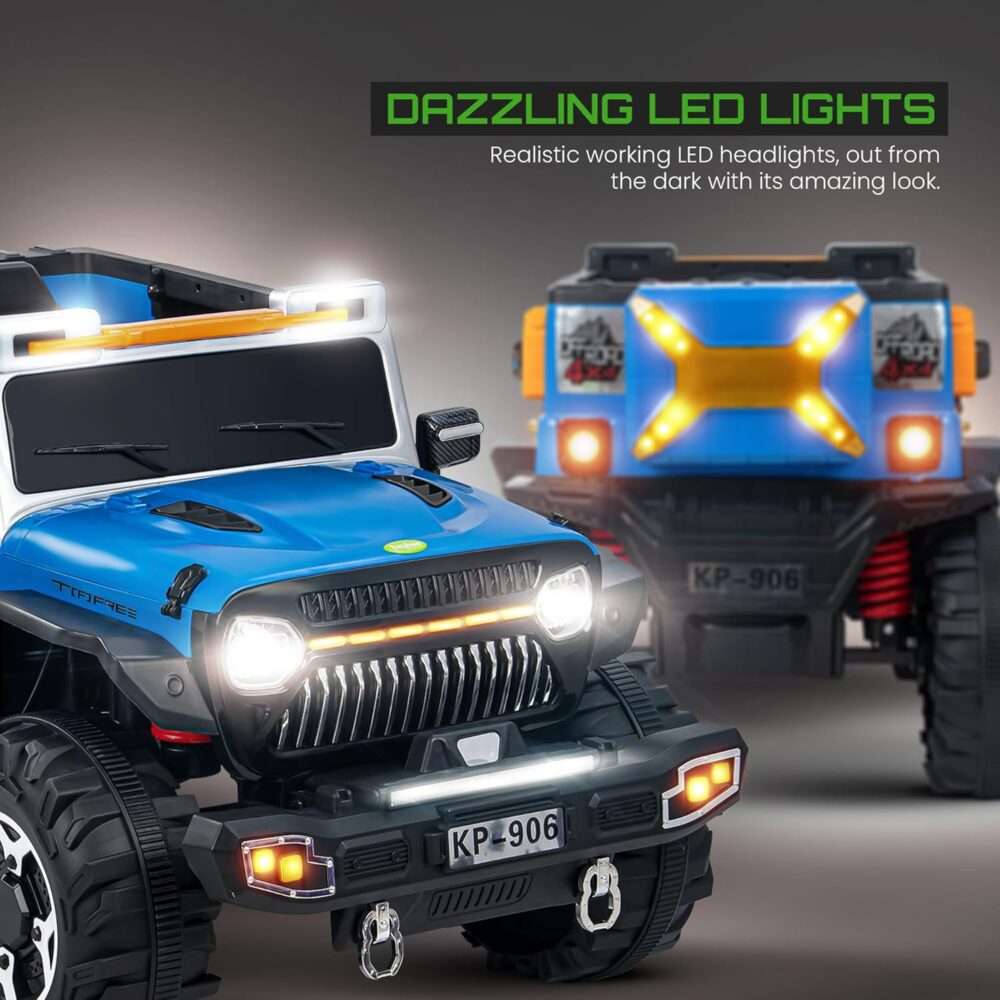 Baybee Hurricane Battery Operated Jeep - Ride on - Image 4