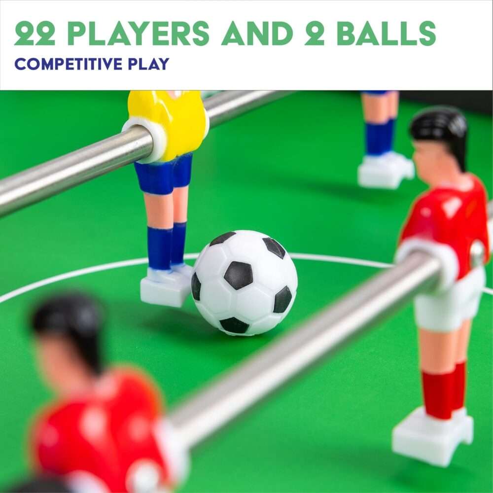 Power Play - 3ft Stand Up Football Games Table - Image 5