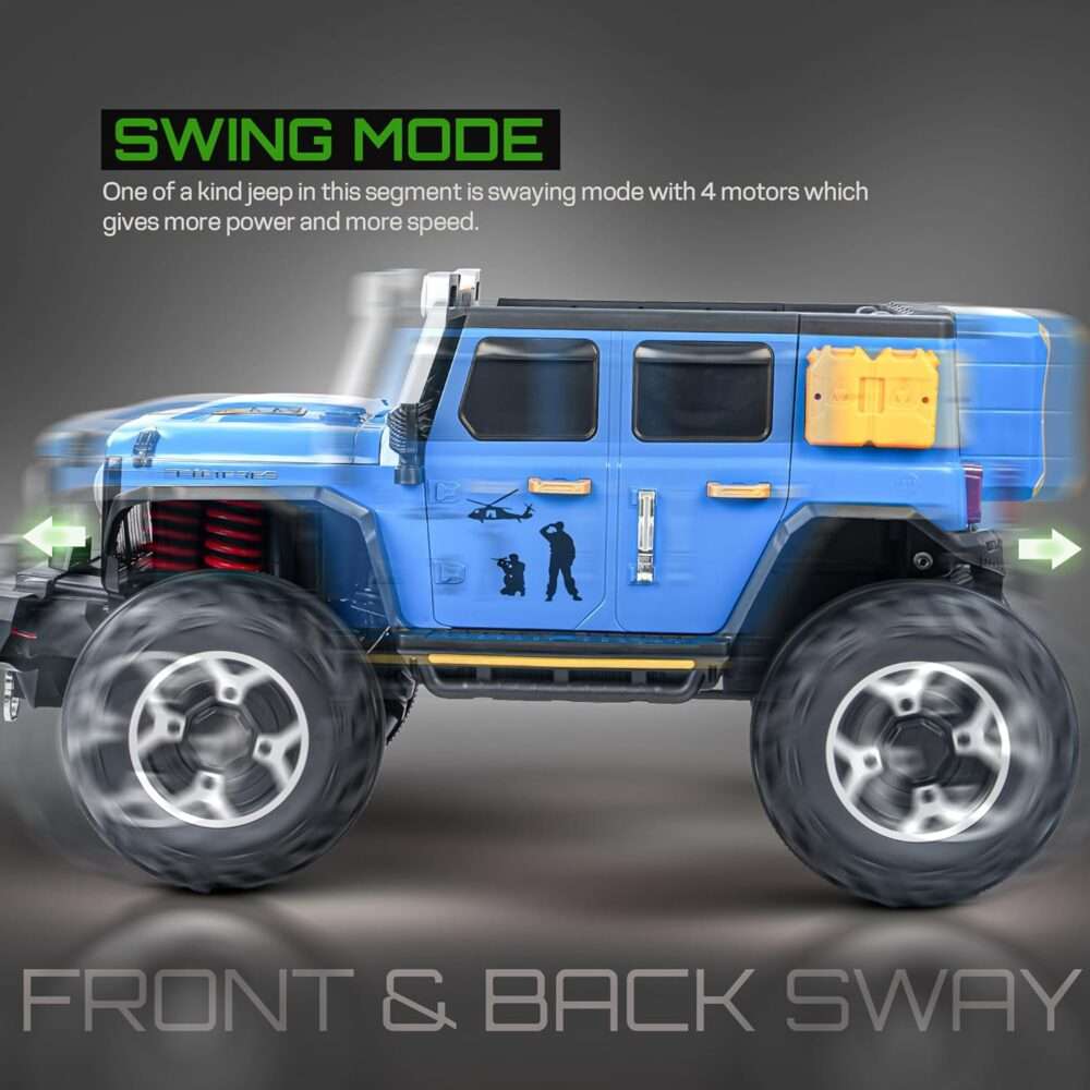 Baybee Hurricane Battery Operated Jeep - Ride on - Image 6