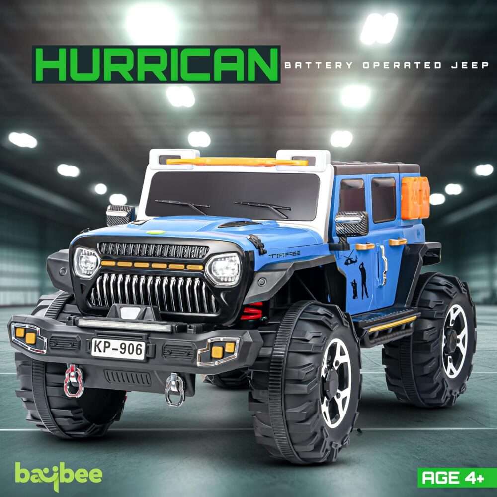Baybee Hurricane Battery Operated Jeep - Ride on - Image 9
