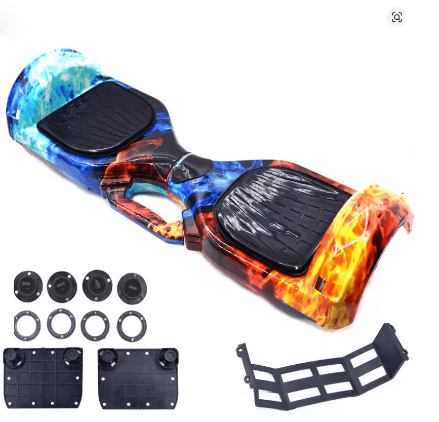 Electric Hoverboard Skateboard - 6.5" with LED and Bluetooth - Image 2