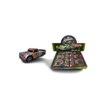PVC Translucent Music Inertia Car - 2 Designs