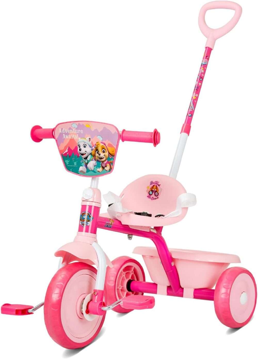 Spartan - Paw Patrol Girls Tricycle with Pushbar - Image 2