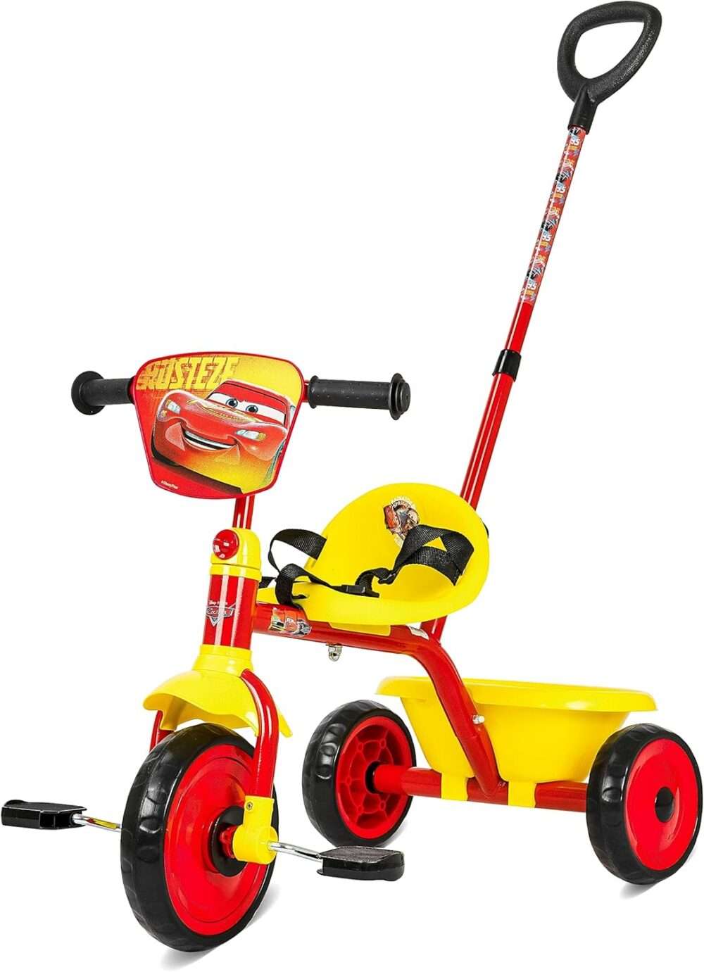 Spartan - Disney Cars Tricycle with Pushbar - Image 2