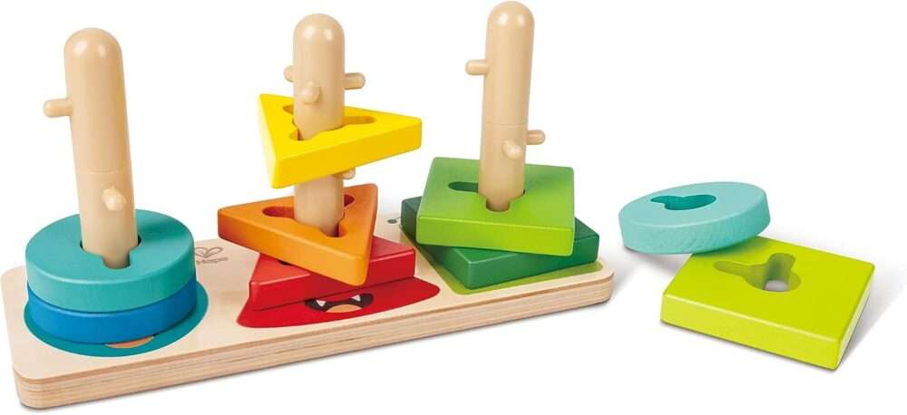 Hape - Monster Twist & Stack Blocks - Image 2