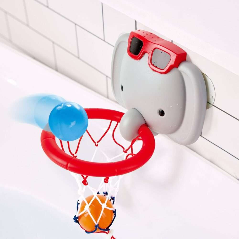 Hape - Bath Time Basketball Elephant Pal - Image 3