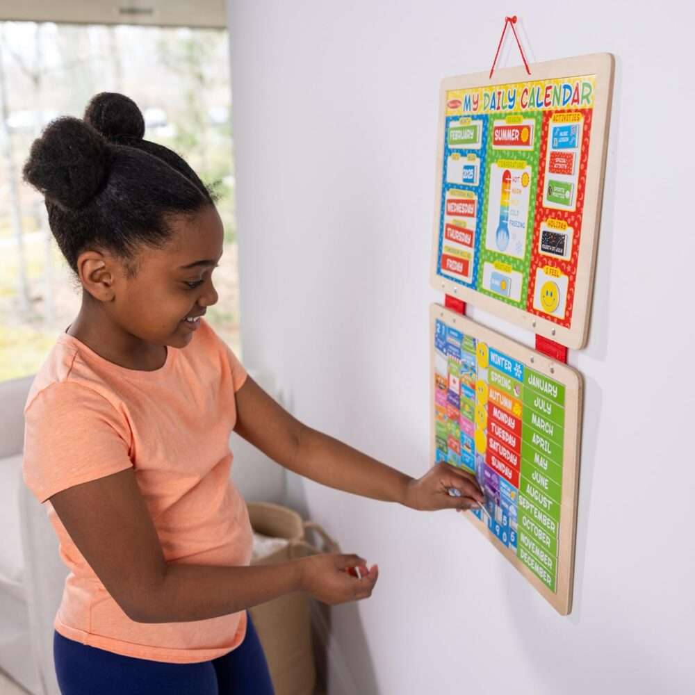 Melissa & Doug My Magnetic Daily Calendar - Image 4
