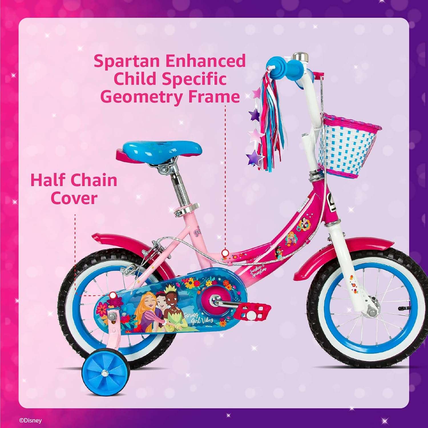 Spartan 12" - Disney Princess Bicycle - Image 5
